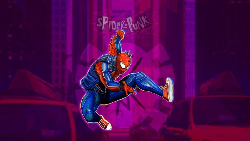 Spider-Punk Spider-Man: Across the Spider-Verse Wallpaper