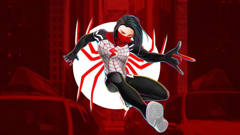 Silk Spider-Man: Across the Spider-Verse Wallpaper