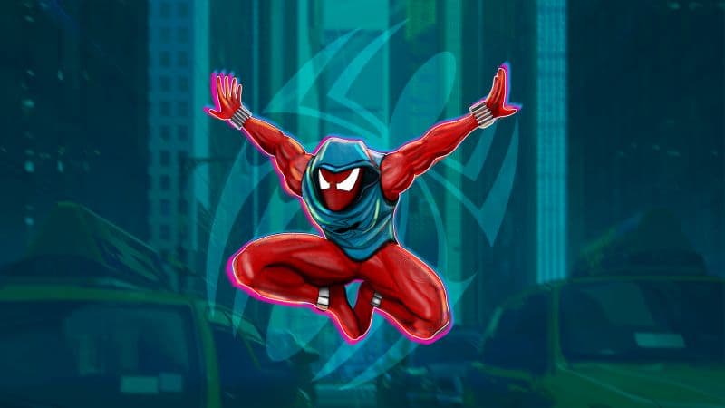 Scarlet Spider Spider-Man: Across the Spider-Verse Wallpaper