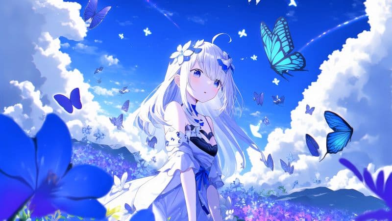 Teen Anime girl Wallpaper