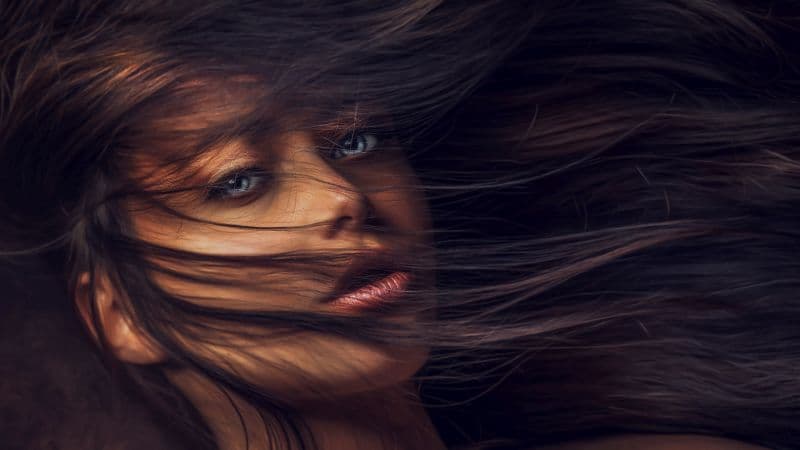 Beautiful woman Hair Wallpaper
