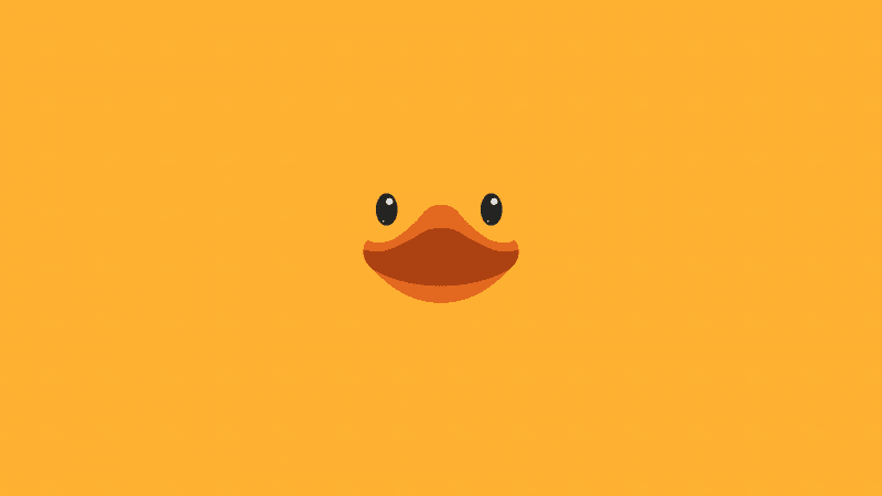 Cute duck Rubber Ducky Day Wallpaper
