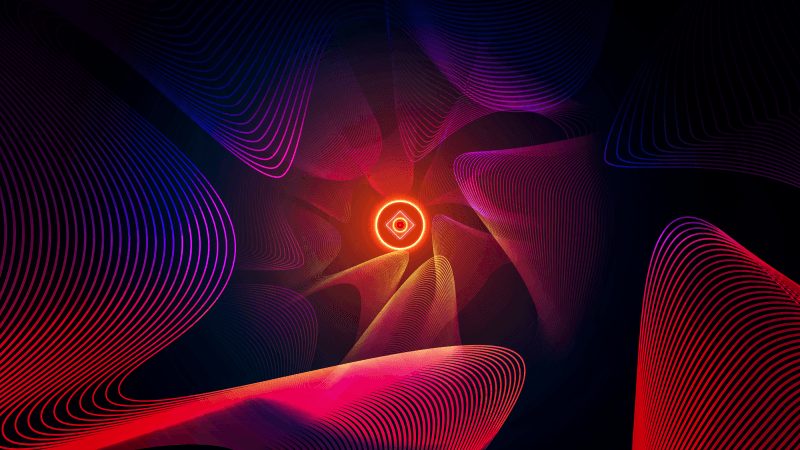 Abstract background Glowing Wallpaper