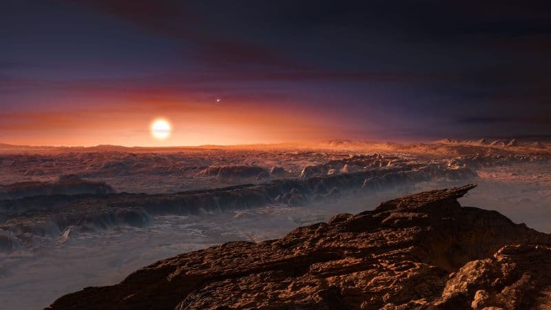Sunset Proxima Centauri Wallpaper