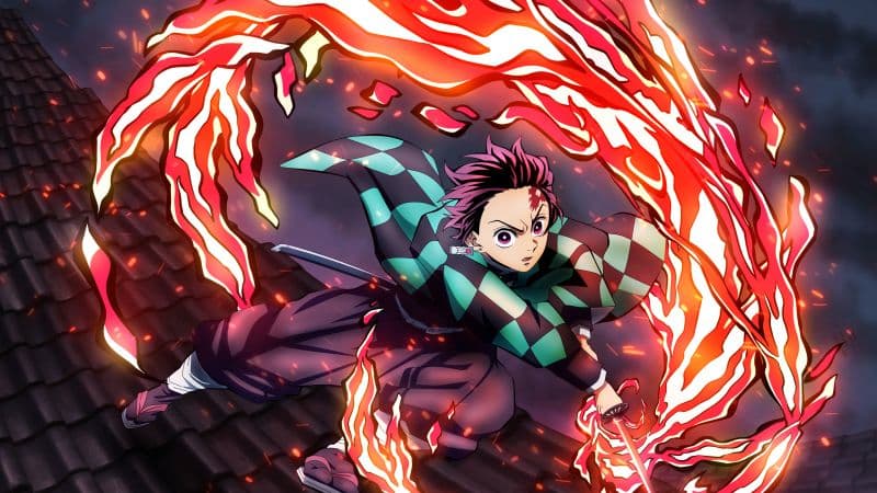 Tanjiro Kamado 4K iPhone Wallpaper