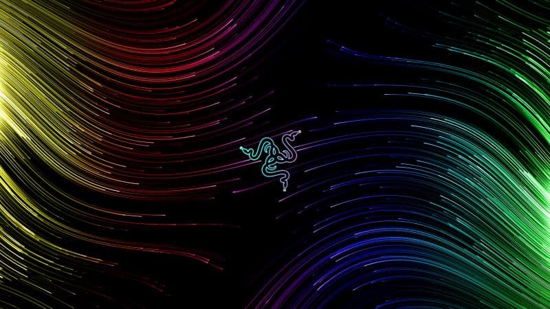 Waves Colorful abstract Wallpaper