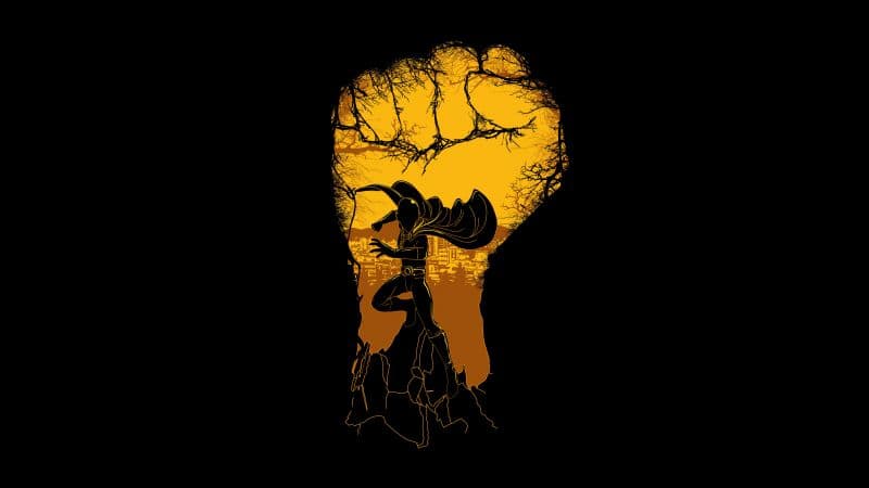 One Punch Man AMOLED Wallpaper