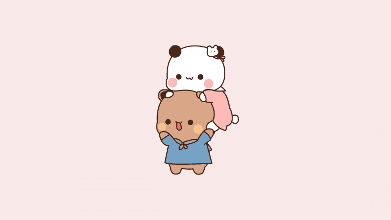 Adorable Kitty couple Wallpaper