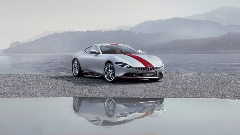 Ferrari Roma 10K Wallpaper