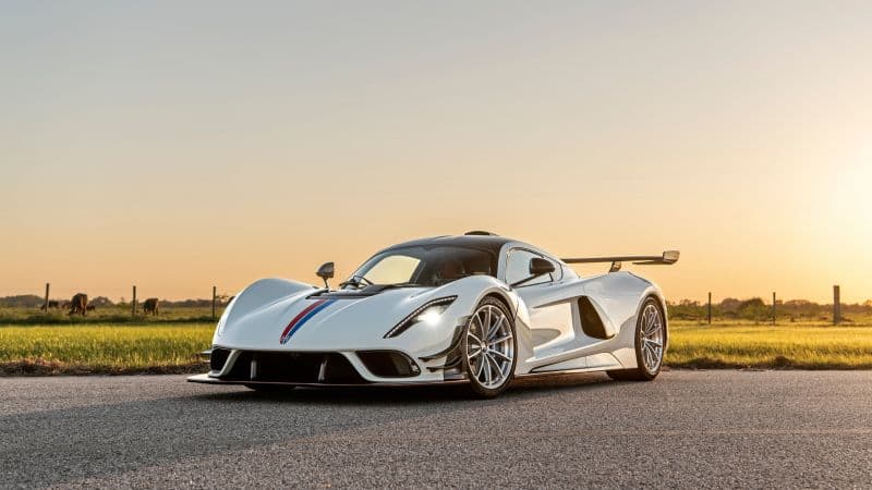 Hennessey Venom F5 Revolution Sports cars Wallpaper