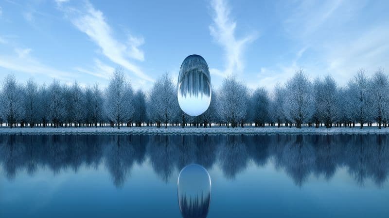 Surreal Winter Wallpaper
