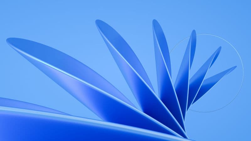 Blue background Glass Wallpaper