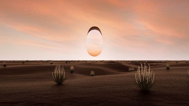 Surreal Dusk Wallpaper