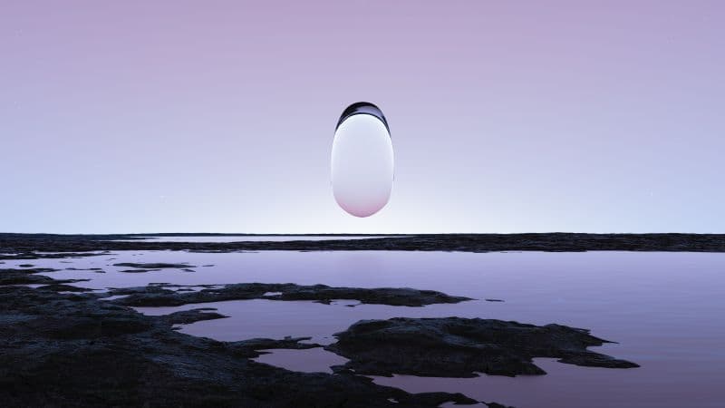 Surreal Purple sky Wallpaper