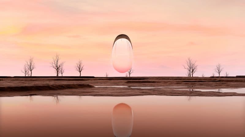 Surreal Sunset Wallpaper