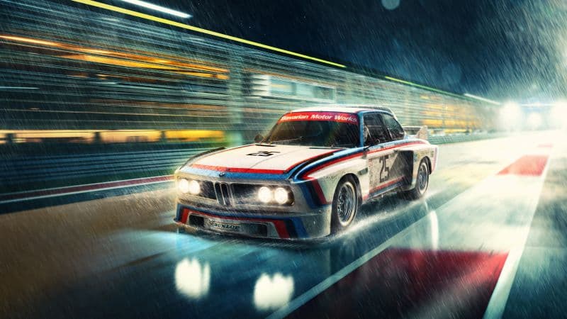 BMW 3.5 CSL NASCAR Race Car Wallpaper
