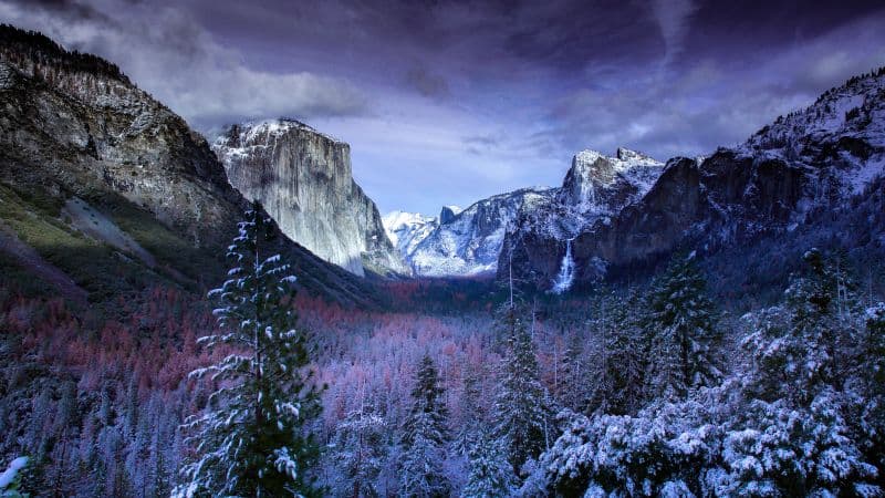Yosemite Tunnel Yosemite National Park Wallpaper