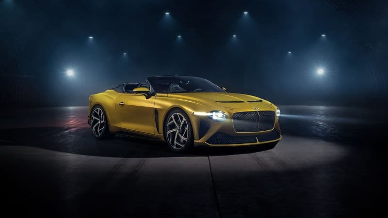 Bentley Mulliner Bacalar Limited edition Wallpaper