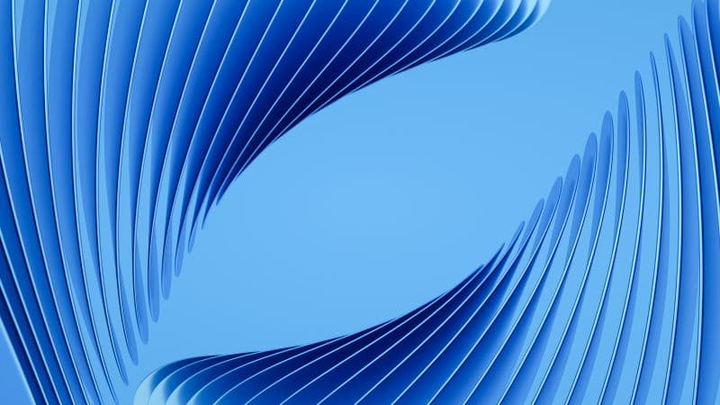 Blue background 3D background Wallpaper