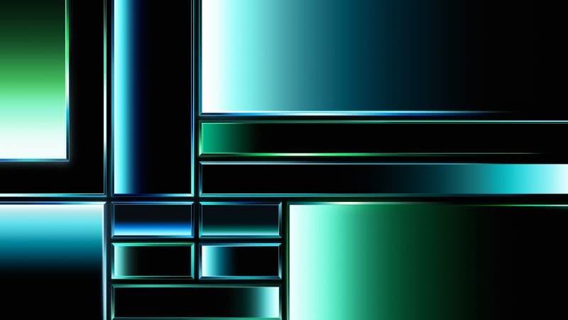 Grid Green background Wallpaper