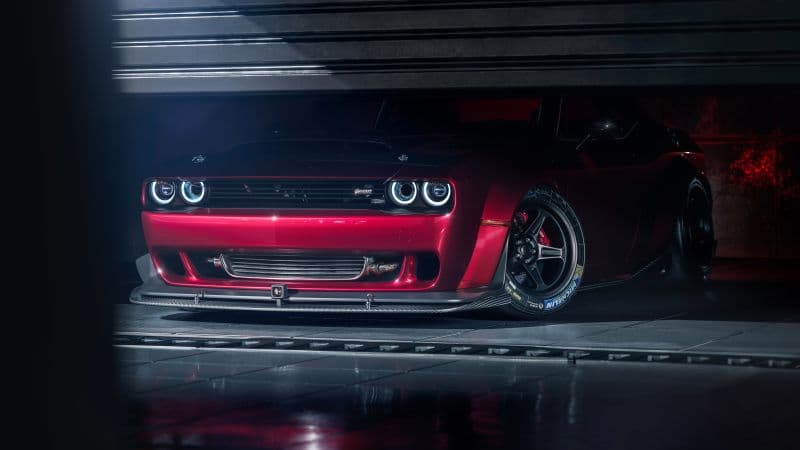 Dodge Challenger SRT Demon 5K Wallpaper