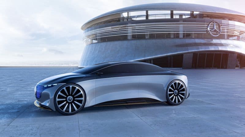 Mercedes-Benz Vision EQS Concept cars Wallpaper