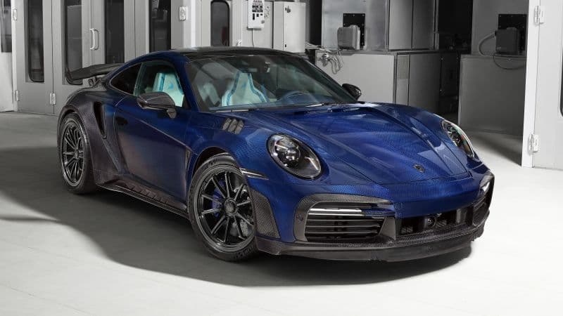 TopCar Porsche 911 Turbo S Stinger GTR Stealth Edition Wallpaper