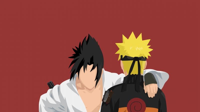 Sasuke Uchiha Naruto Uzumaki Wallpaper