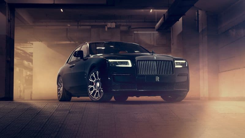 Rolls-Royce Black Badge Ghost 5K Wallpaper