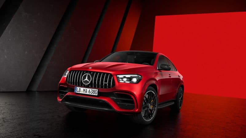 Mercedes-Benz AMG GLE 63 S Red cars Wallpaper