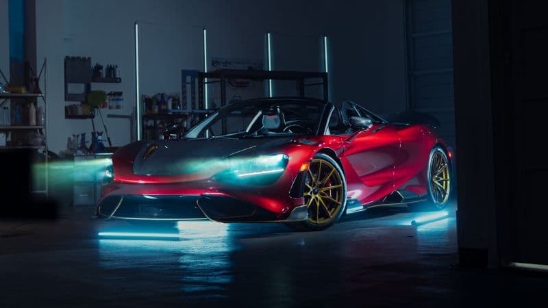 MSO McLaren 765LT Spider Supercar Wallpaper