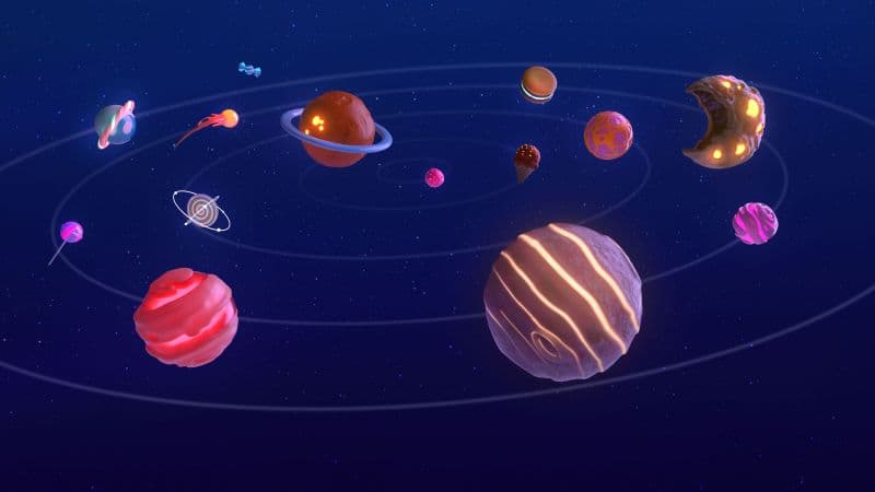 Windows 11 22H2 Solar system Wallpaper