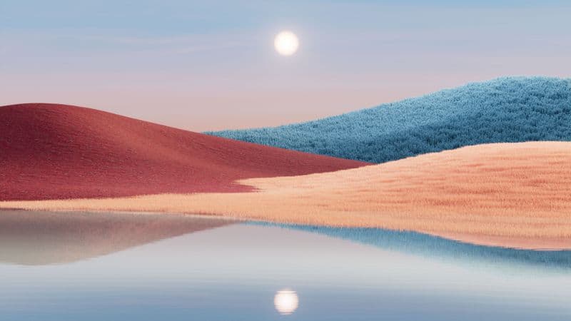 Sunset Colorful background Wallpaper