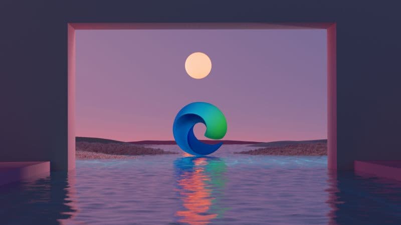 Microsoft Edge Aesthetic Wallpaper