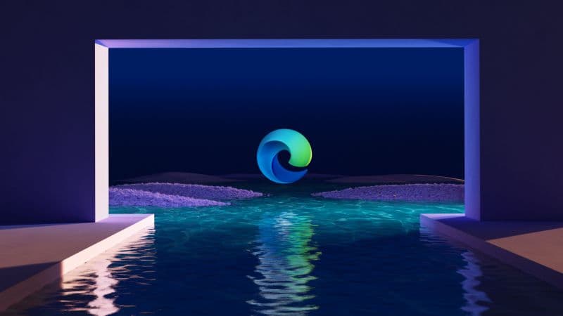 Microsoft Edge Dark theme Wallpaper