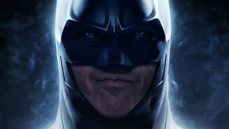 Michael Keaton as Batman The Flash Wallpaper