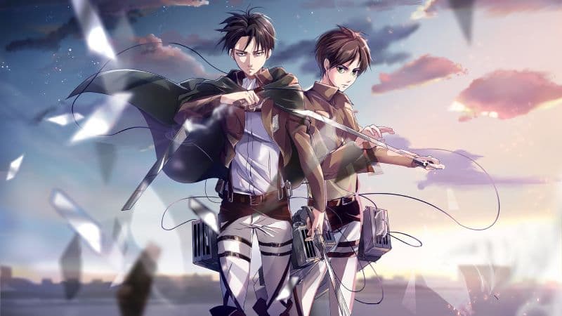 Eren Yeager Levi Ackerman Wallpaper