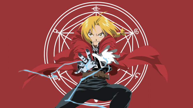 Edward Elric Lightning Strike Wallpaper