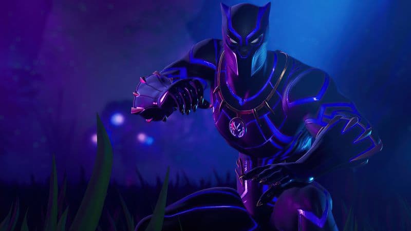 Black Panther Fortnite Wallpaper