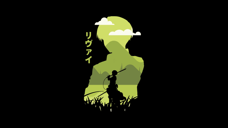 Levi Ackerman AMOLED Wallpaper