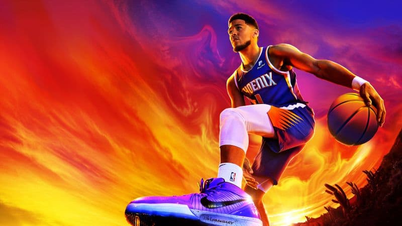 NBA 2K23 Devin Booker Wallpaper