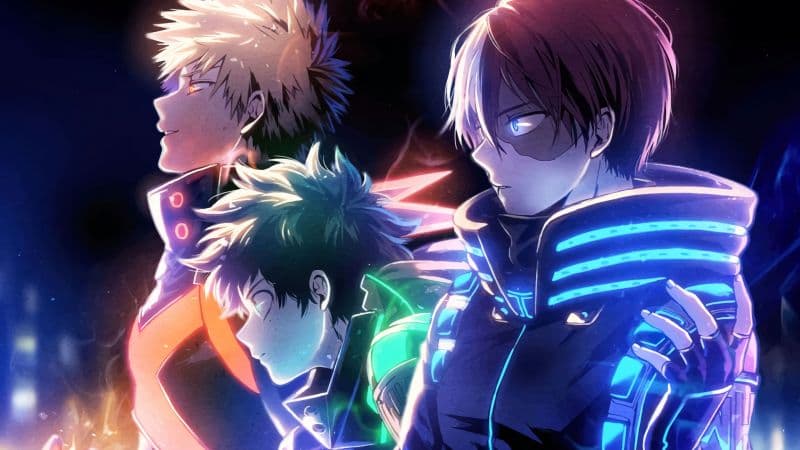 My Hero Academia Neon Wallpaper