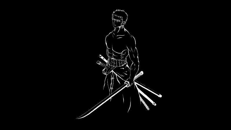 Roronoa Zoro AMOLED Wallpaper