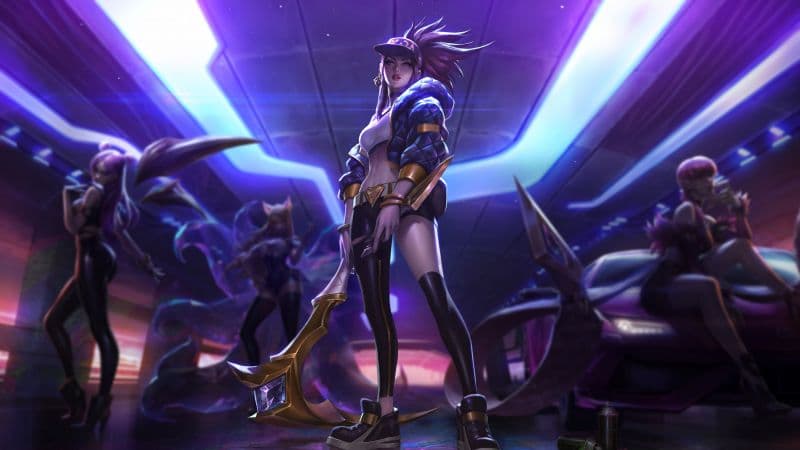 KDA Akali Ahri Wallpaper