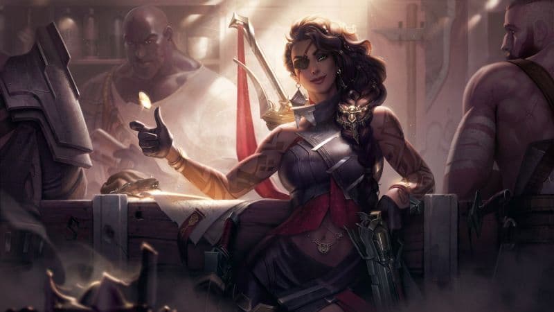 League of Legends Samira Wallpaper