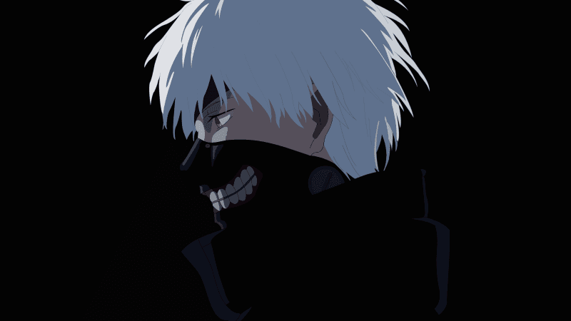 Ken Kaneki Minimalist Wallpaper