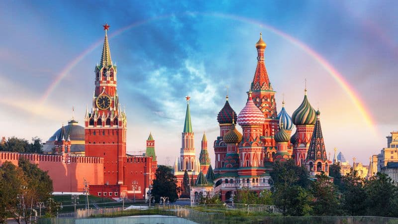St Basil's Cathedral Red Square Wallpaper