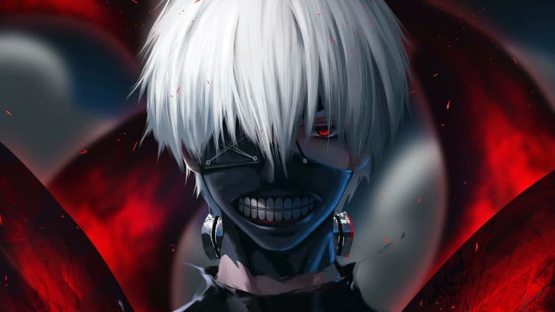 Ken Kaneki 5K Wallpaper