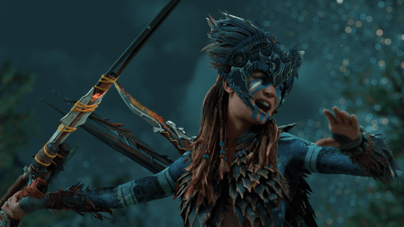 Aloy in Horizon Forbidden 4K Wallpaper