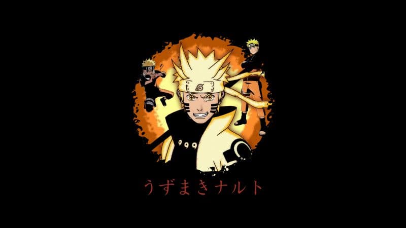 Naruto Uzumaki Dark theme Wallpaper